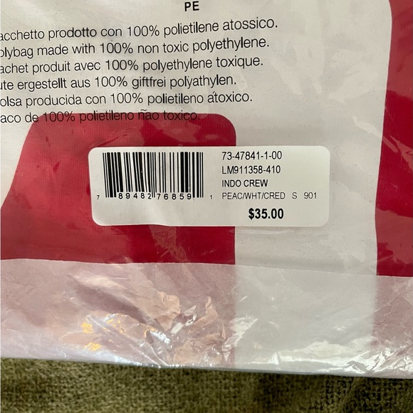 NWT bold color block Fila T-shirt - Picture 6 of 6